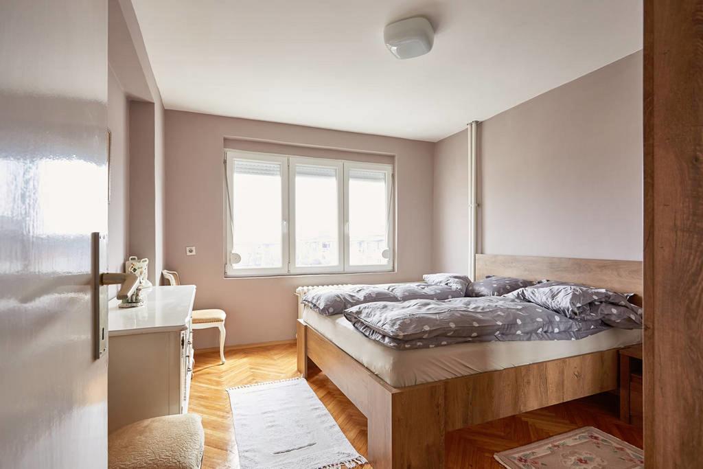 Spacious Modern Apartment In Peaceful Neighborhood Skopje Bagian luar foto